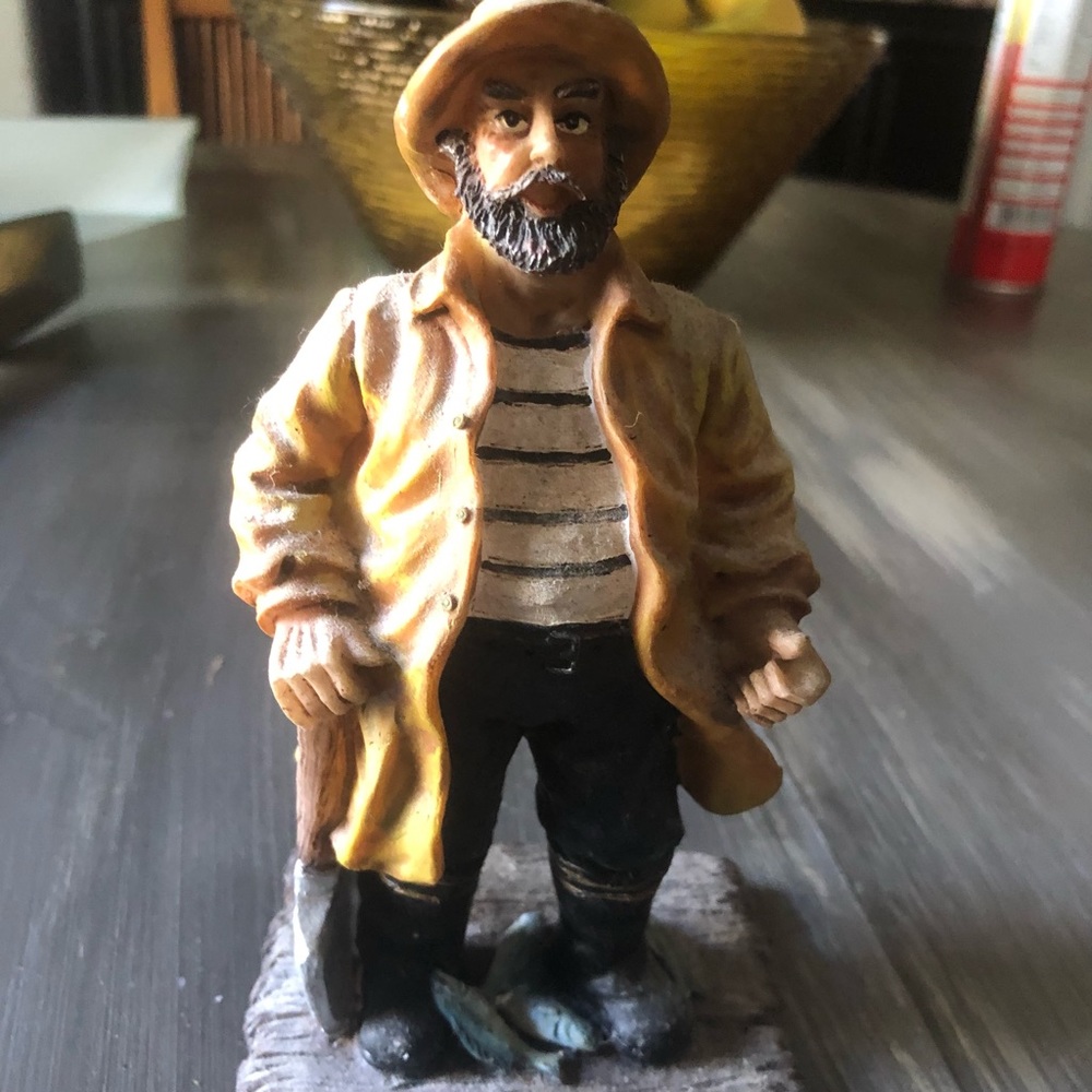 COPY - VTG K’s COLLECTION NAUTICAL FISHERMAN LTD EDITION FIGURINE